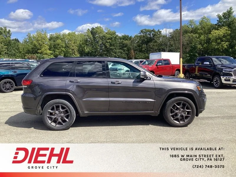 Used 2021 Gray Jeep Limited image 8