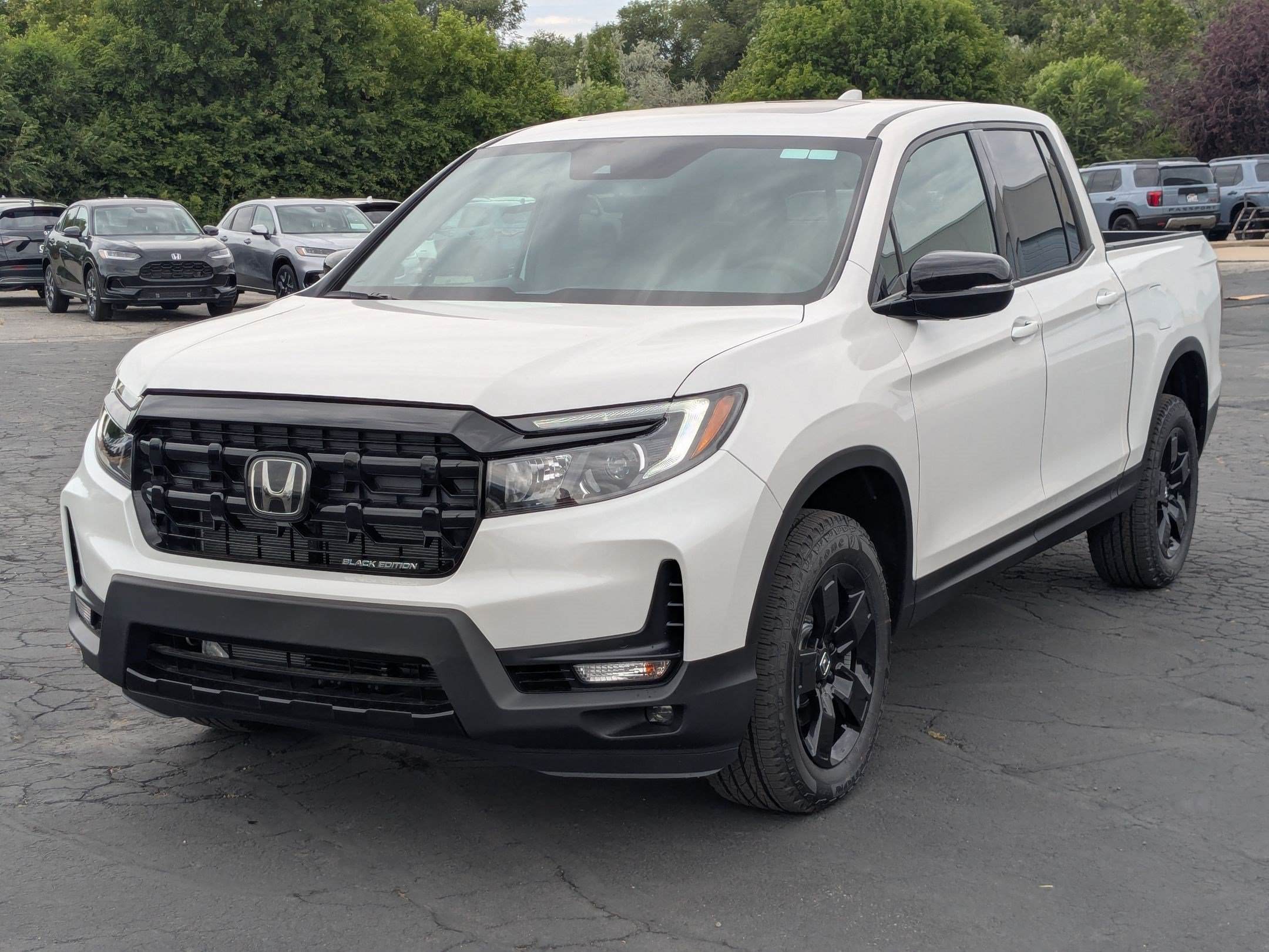 New 2026 Platinum White Pearl Honda Black Edition image 8
