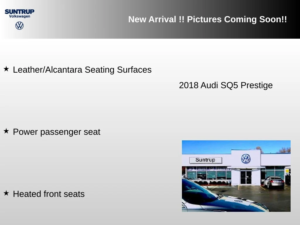 Used 2018 Black Metallic Audi 3.0T Prestige image 6