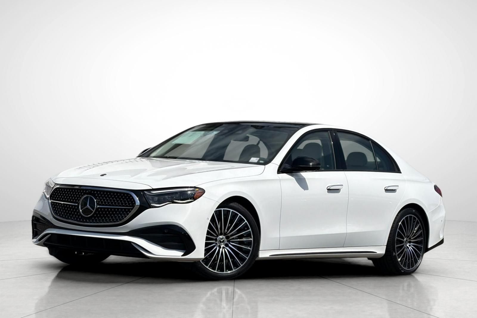 New 2026 Polar White Mercedes-Benz E 350 image 1