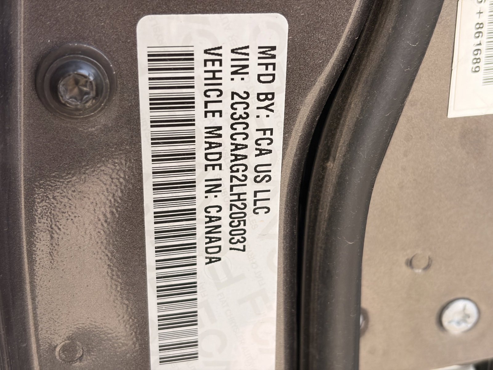 Used 2020 Granite Crystal Metallic Clearcoat Chrysler Touring image 30
