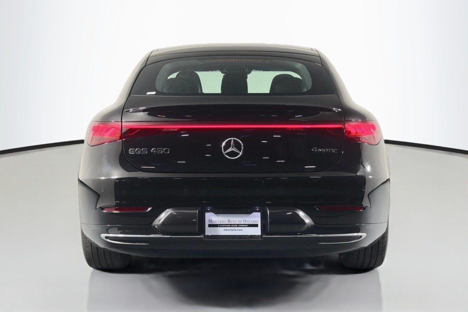 Certified Used 2024 Obsidian Black Metallic Mercedes-Benz EQS 450 image 5
