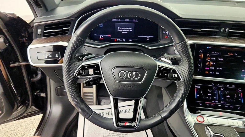 Used 2020 Vesuvius Gray Metallic Audi 2.9 TFSI Premium Plus w/ Executive & Driver Assist Pkgs image 14
