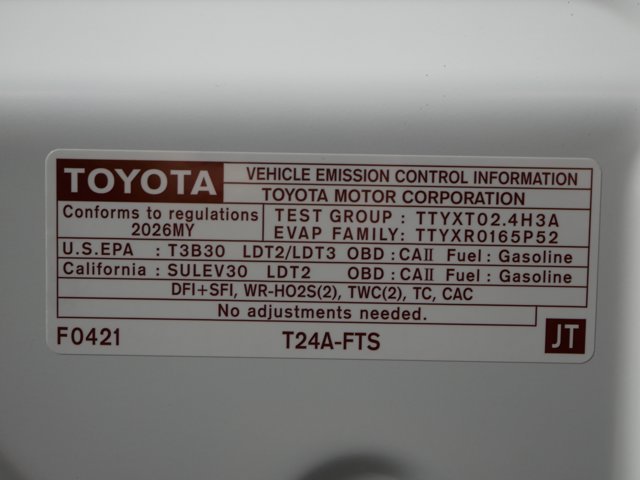 New 2026 Ice Cap Toyota SR image 31