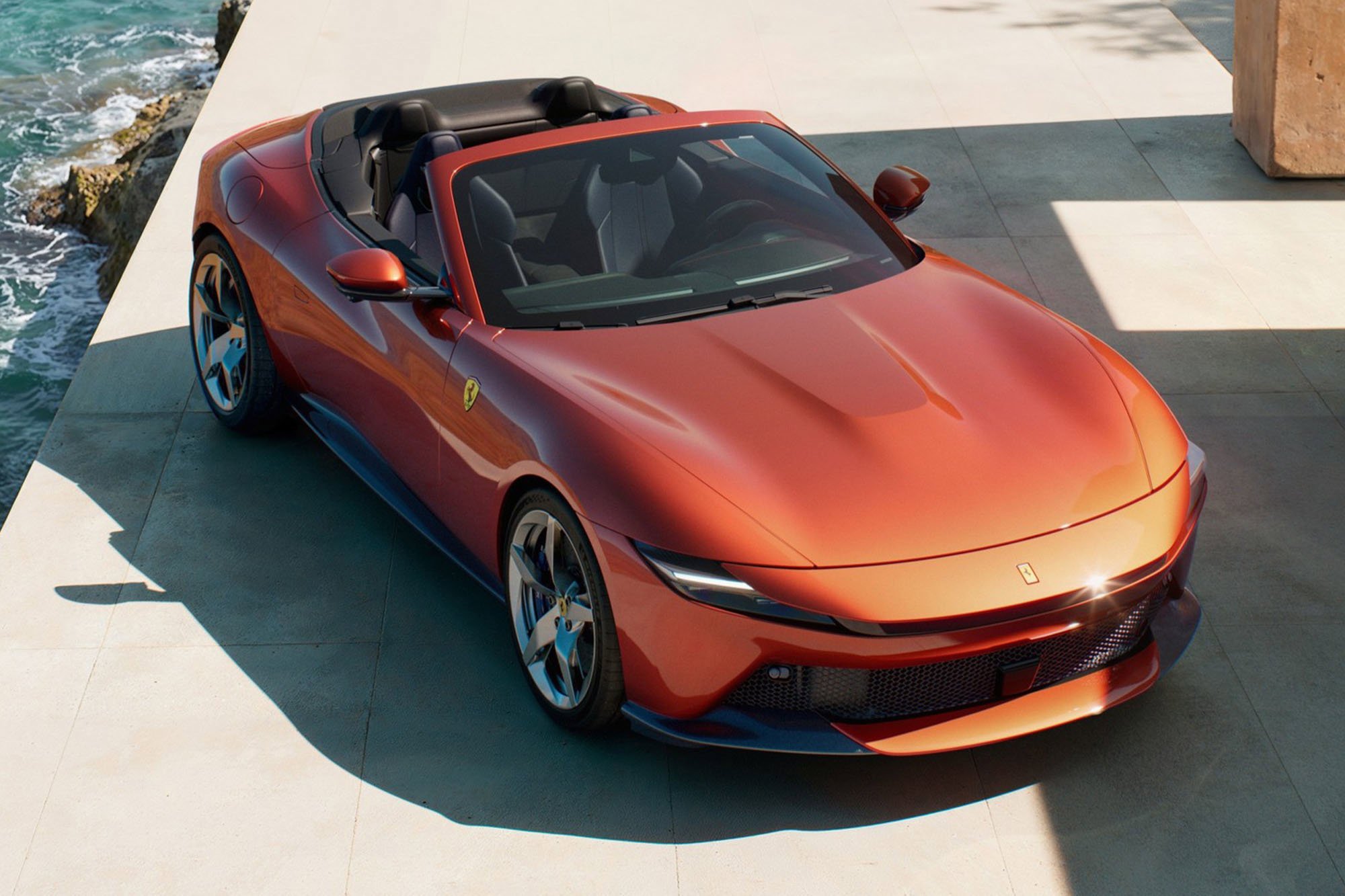 New 2026 Orange Ferrari  image 6