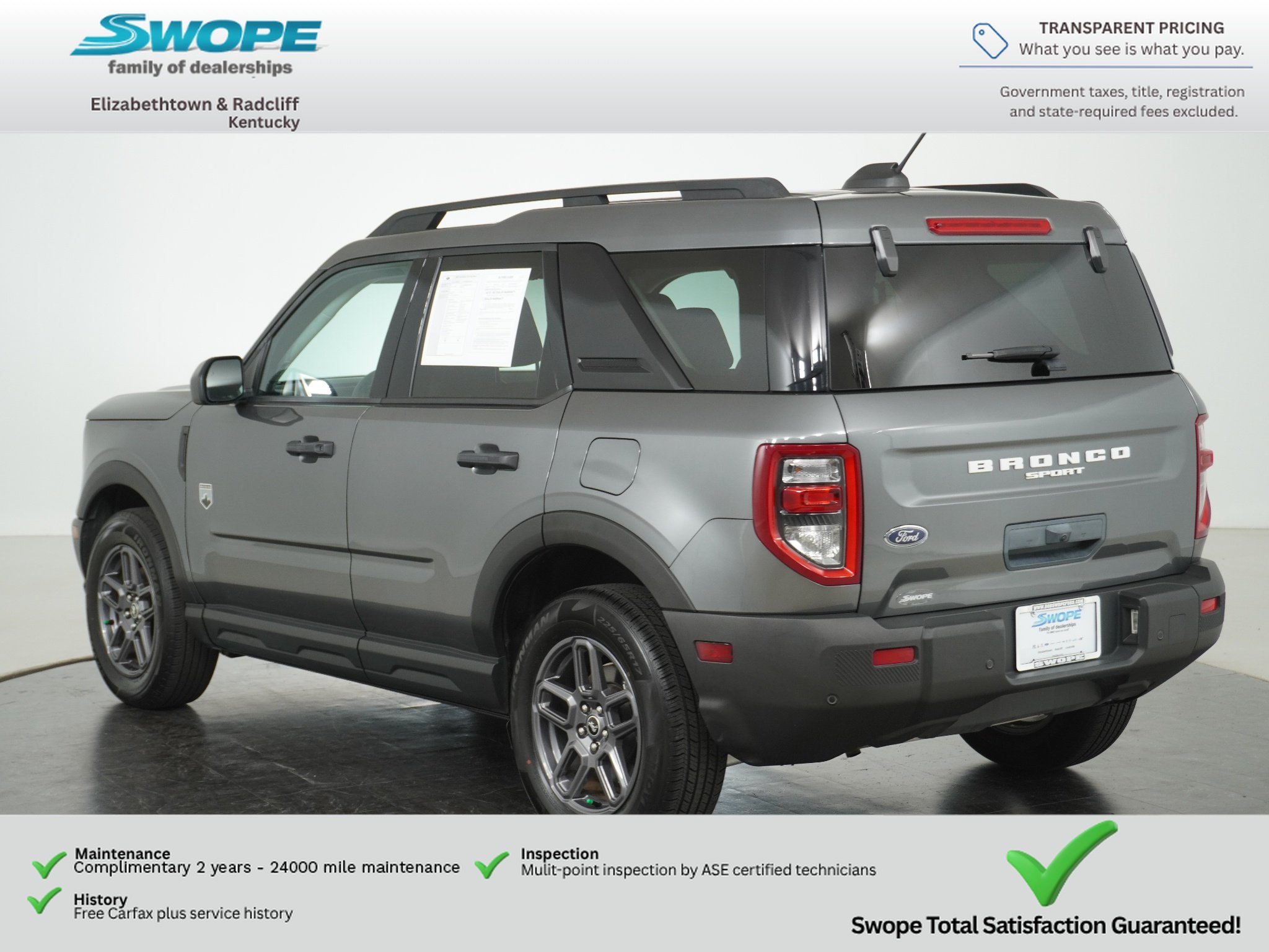 Used 2025 CARBONIZED GRAY METALLIC Ford Big Bend image 5