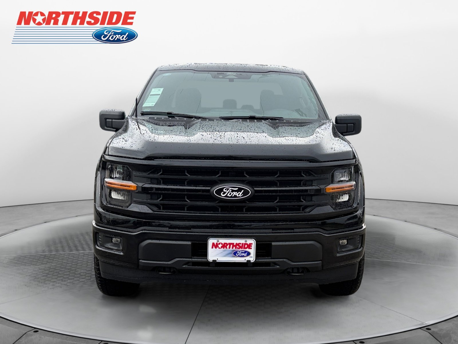 New 2026 Agate Black Metallic Ford XLT image 2