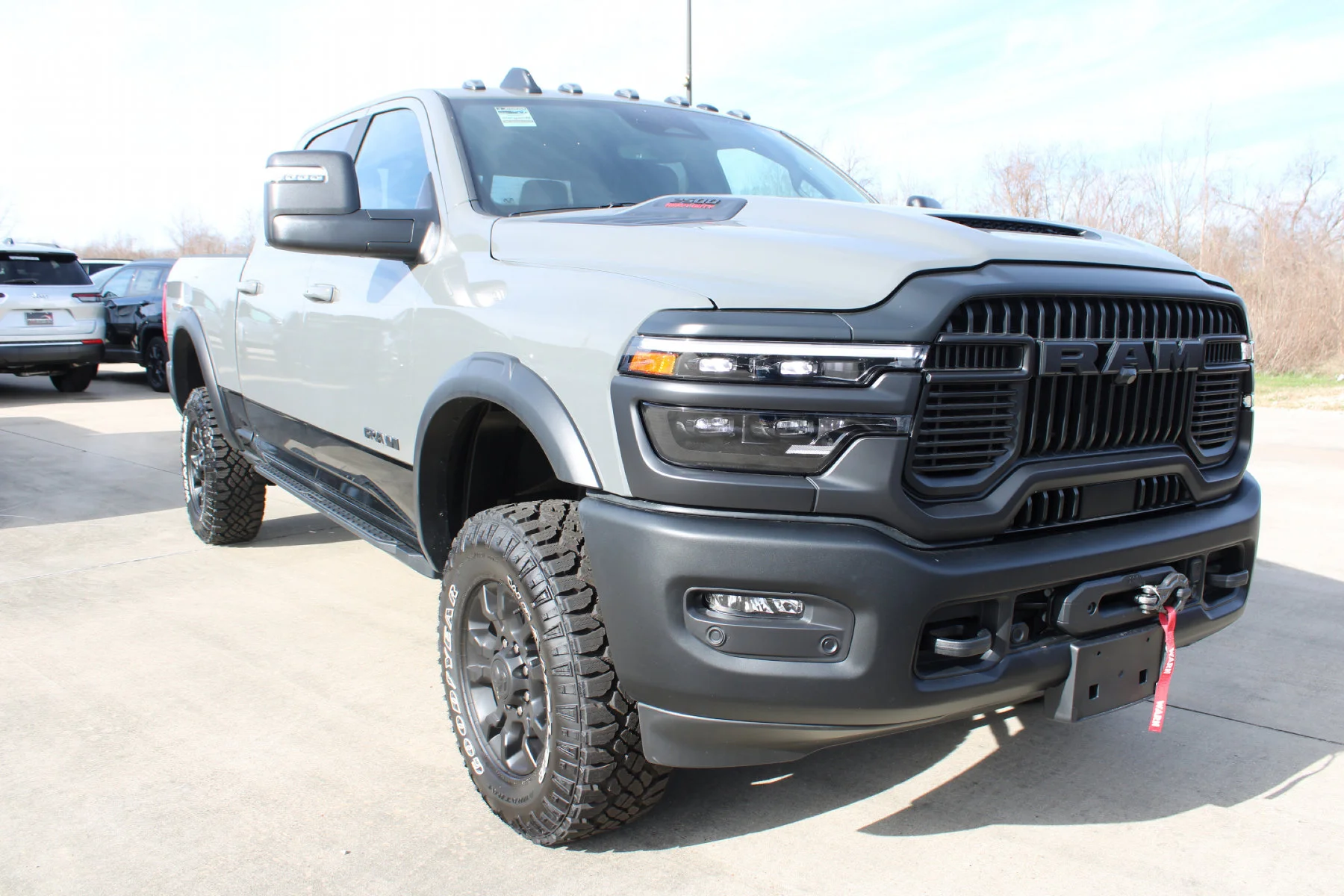 New 2026 Ceramic Gray Clear-Coat Exterior Paint RAM Power Wagon Crew Cab 4x4 image 25