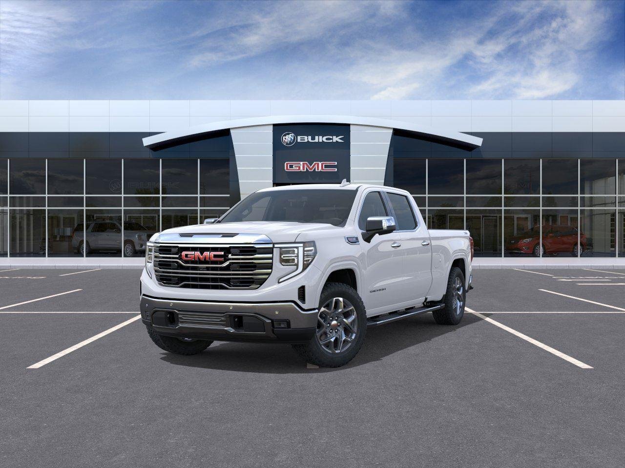 New 2026 Summit White GMC SLT image 8