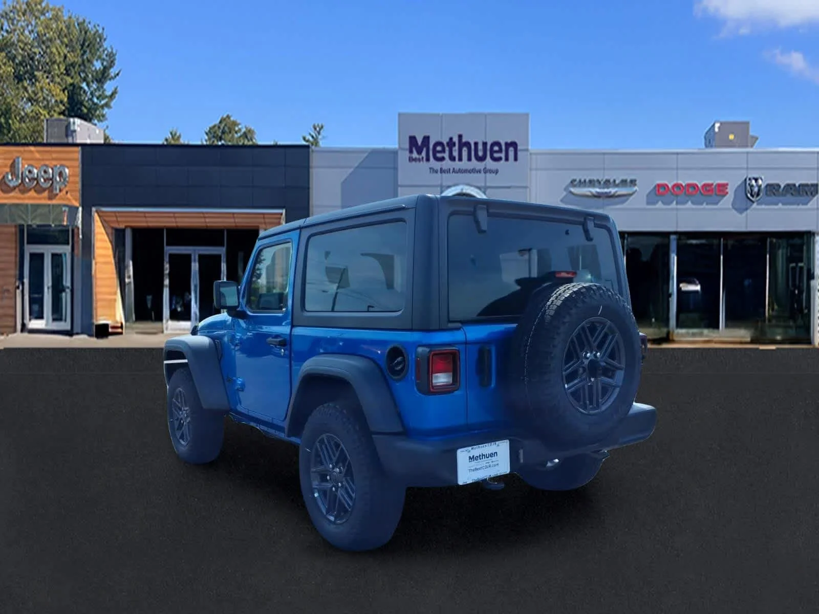 New 2026 Hydro Blue Pearlcoat Jeep Sport S image 4