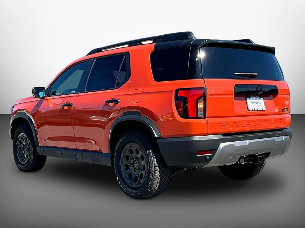 New 2026 Sunset Orange Honda TrailSport Blackout image 4