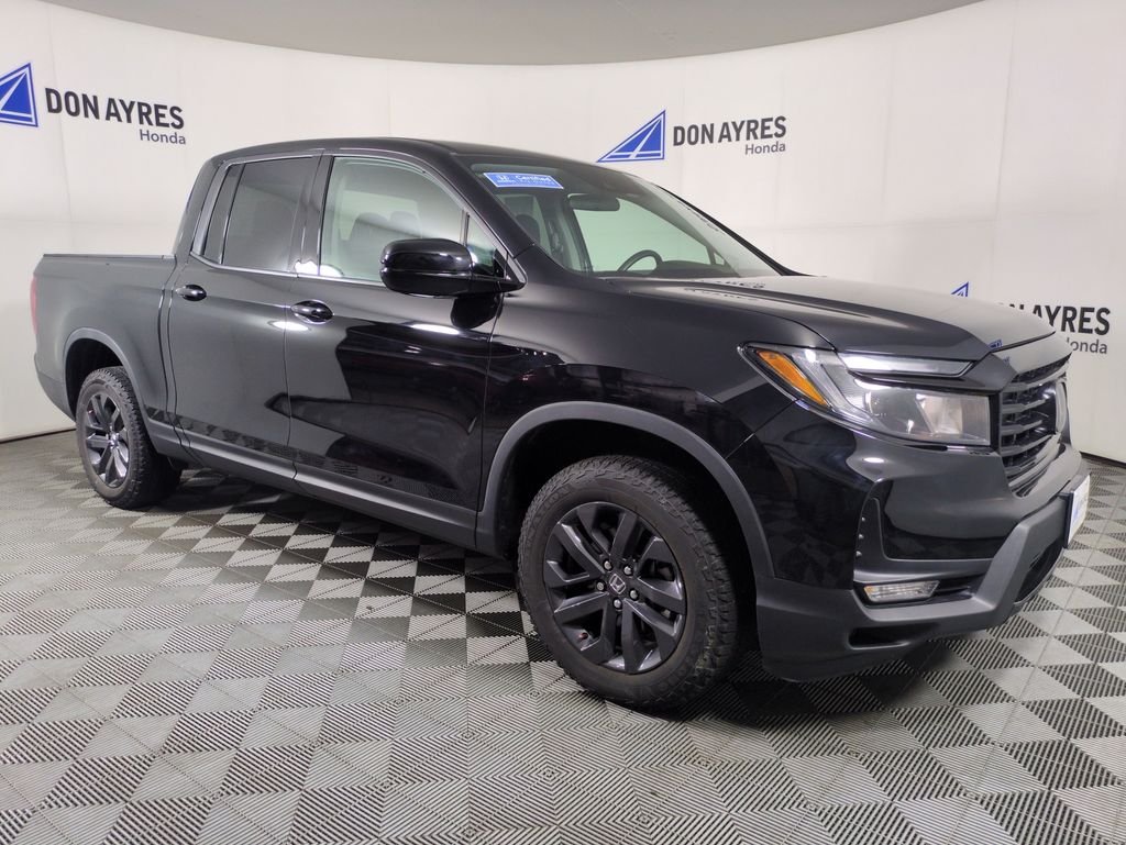 Used 2023 Crystal Black Pearl Honda Sport image 7