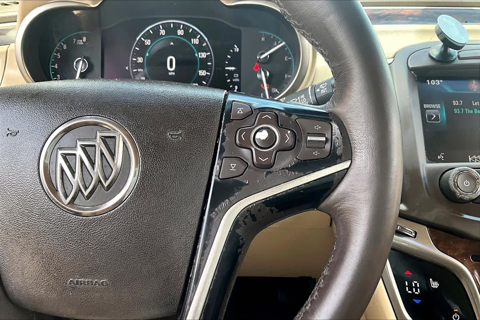 Used 2015 White Frost Tricoat Buick Leather image 24