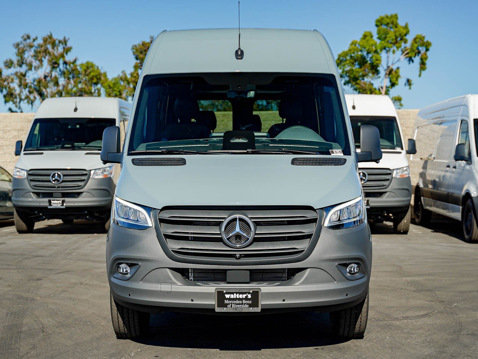New 2026 Blue Gray Mercedes-Benz 2500 High Roof I4 Diesel HO 144 RWD image 2