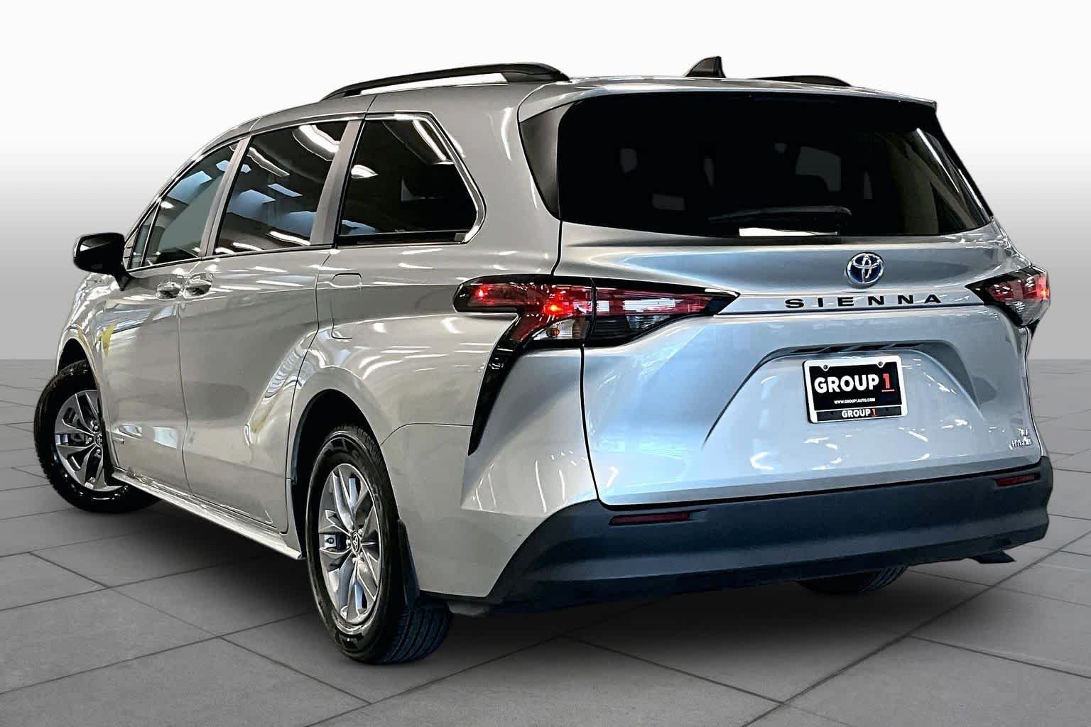Used 2021 Celestial Silver Metallic Toyota LE image 11