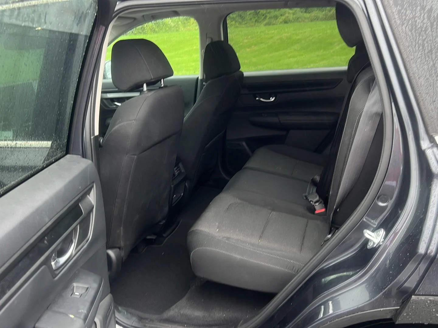 Used 2024 Meteorite Gray Metallic Honda EX image 8