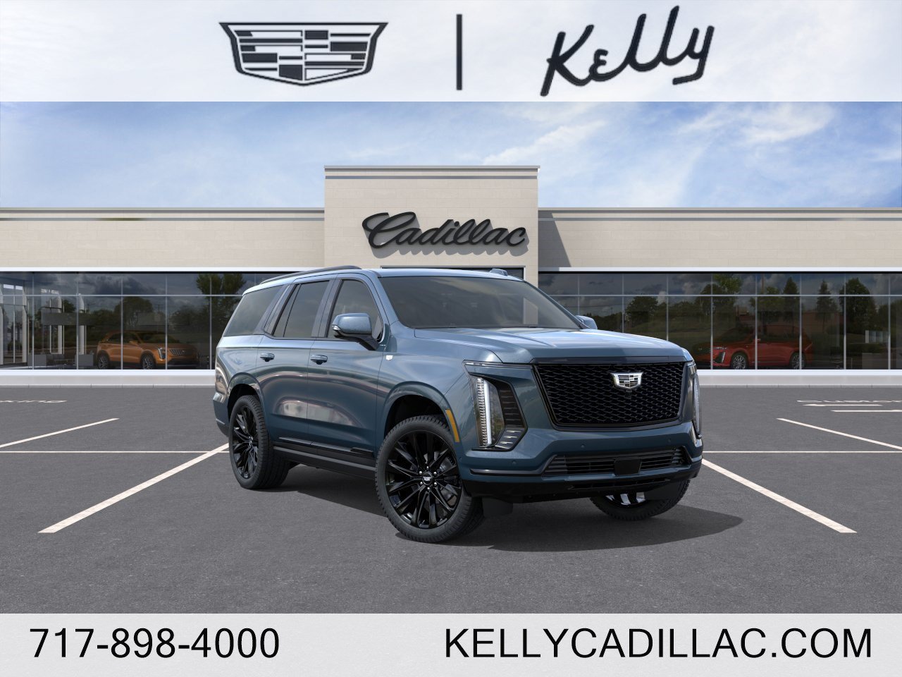 Blue 2027 Cadillac Escalade SUV / Crossover Four-Wheel Drive Automatic