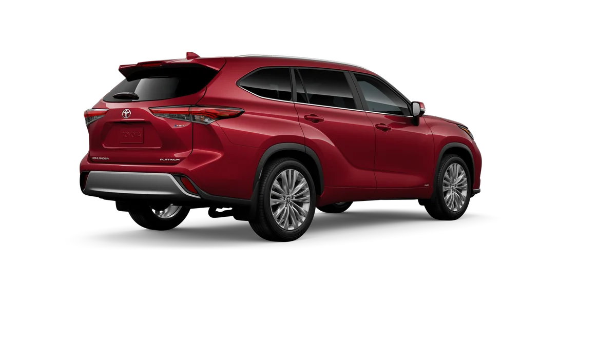 New 2026 Ruby Flare Pearl Toyota Hybrid Platinum image 10
