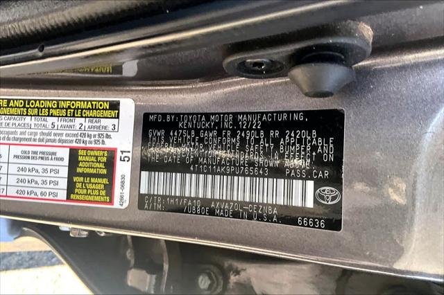 Certified Used 2023 PREDAWN GRAY MICA Toyota  image 29