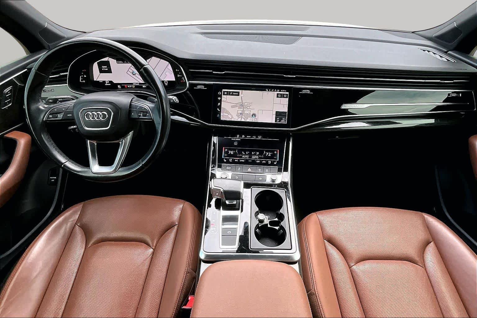 Used 2021 Carrara White Audi Premium Plus image 16