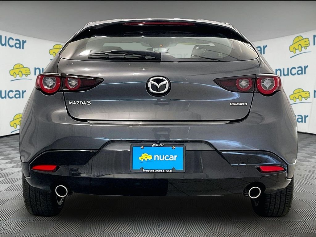 Used 2022 Machine Gray Metallic Mazda Preferred image 5