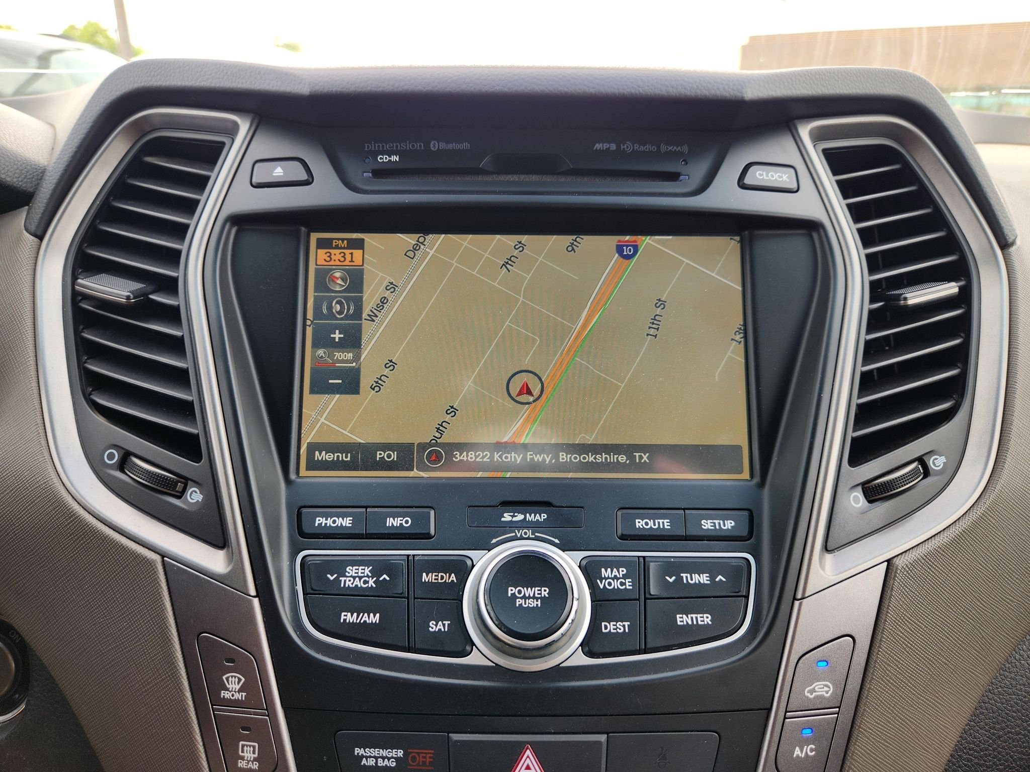 Used 2015 Mineral Gray Hyundai 2.4L (A6) image 18