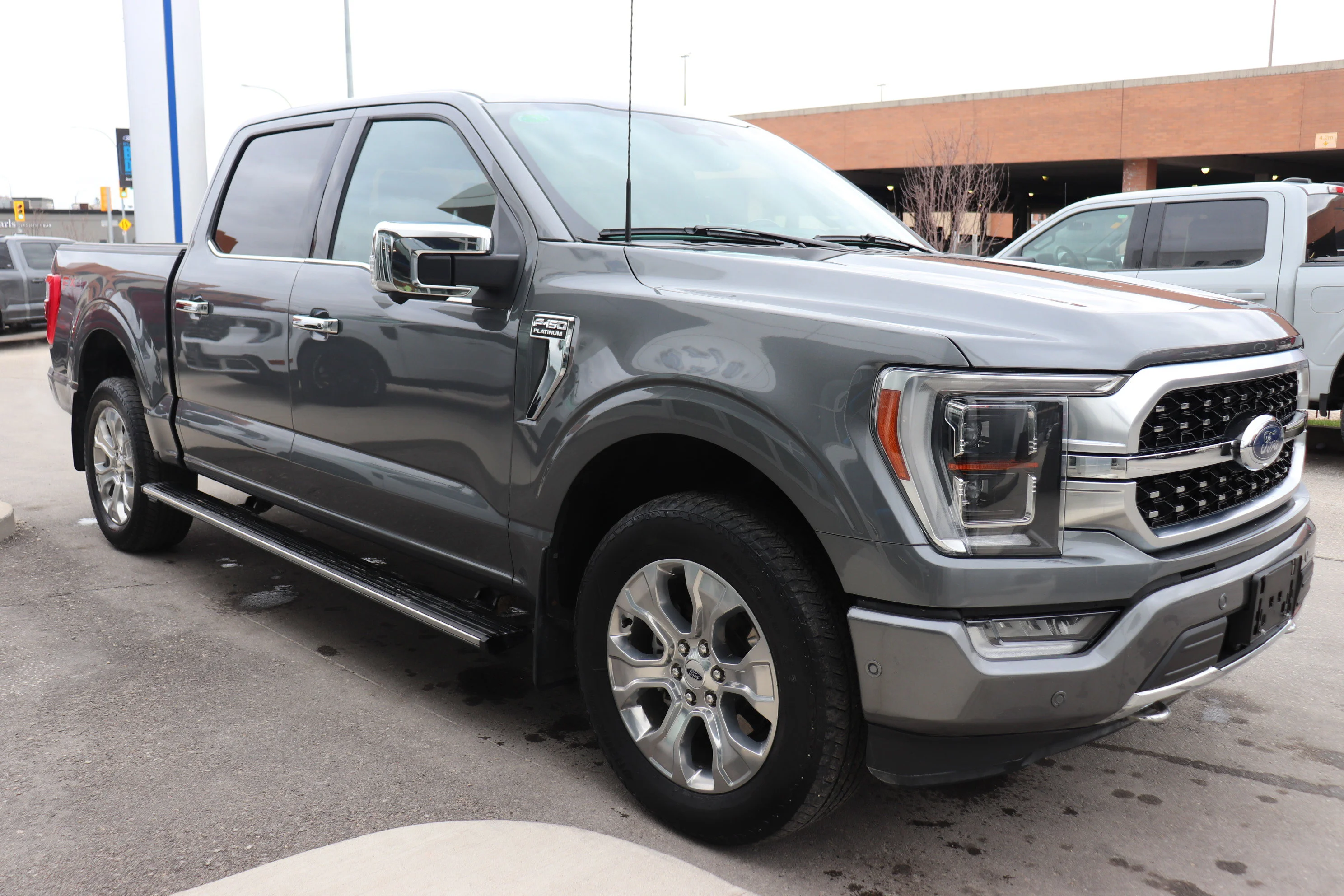 Certified Used 2023 Agate Black Metallic Ford Platinum 4WD image 5