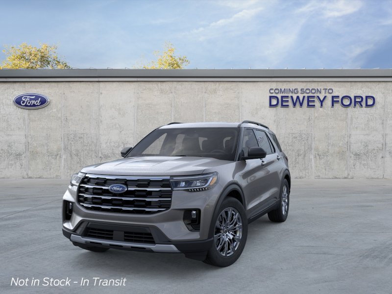 New 2026 Carbonized Gray Metallic Ford Active image 2