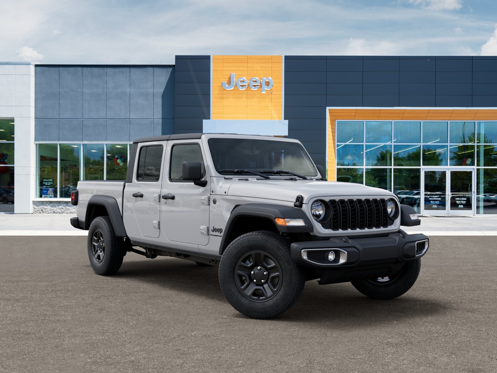 New 2026 Bright White Clear-Coat Exterior Paint Jeep Sport image 31