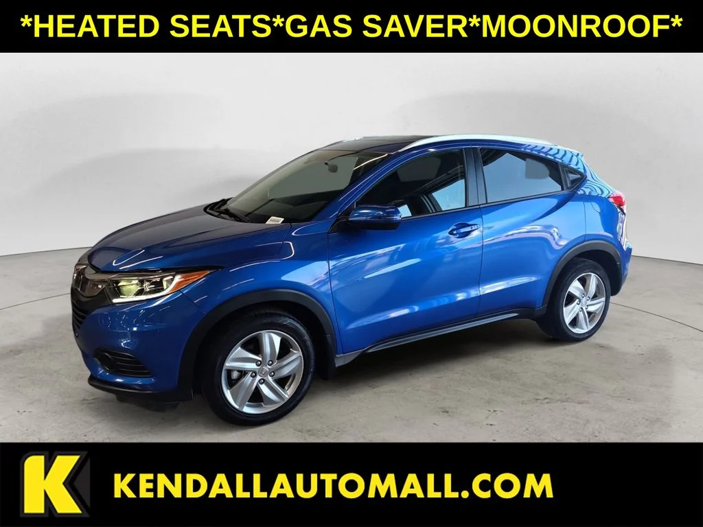 Used 2019 Blue Honda EX image 1