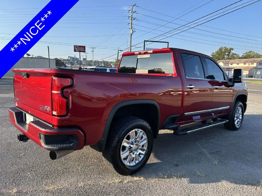 Used 2025 Radiant Red Tintcoat Chevrolet High Country image 4