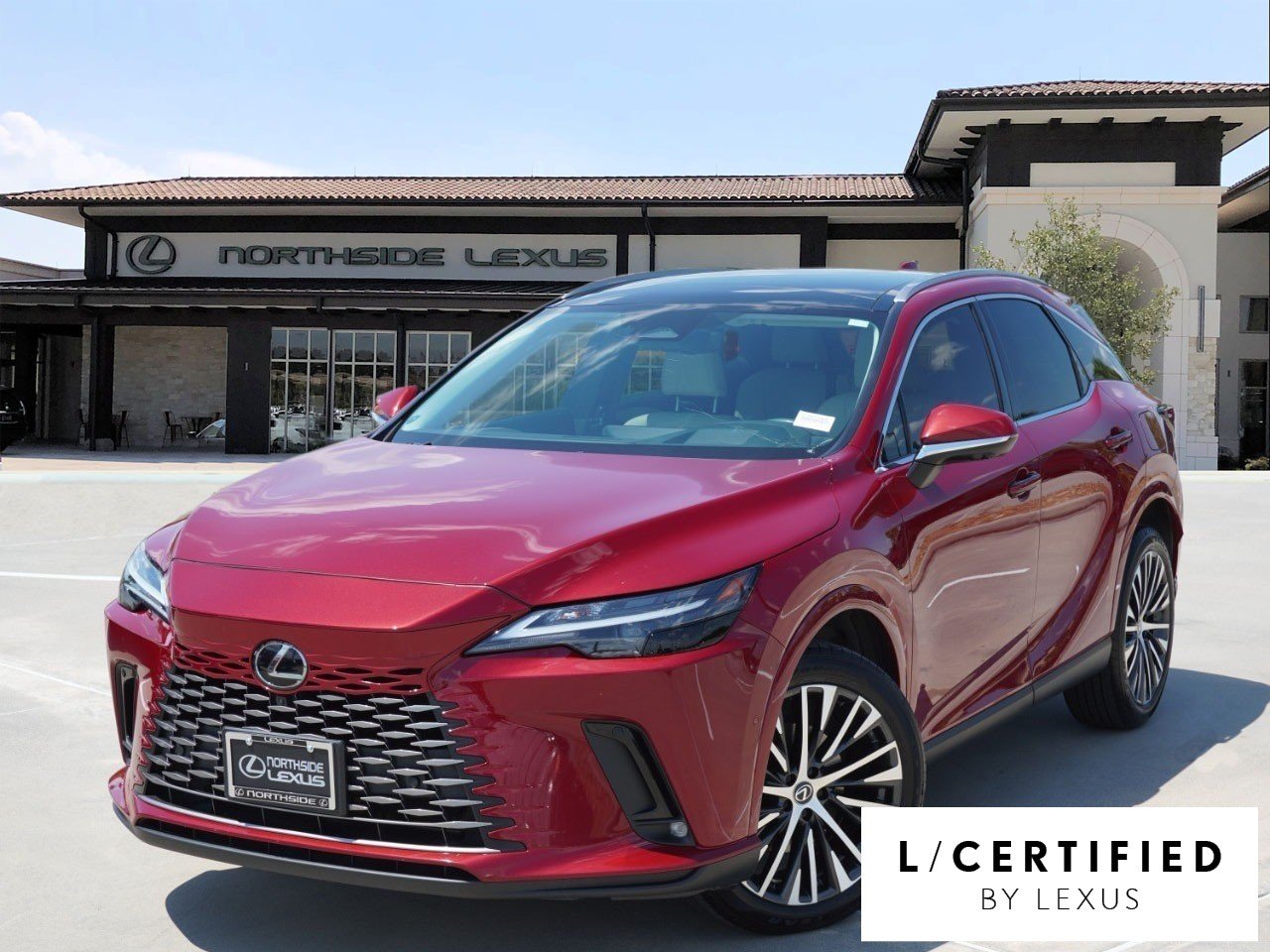 Certified Used 2023 MATADOR RED MICA Lexus RX 350 Premium Plus image 1