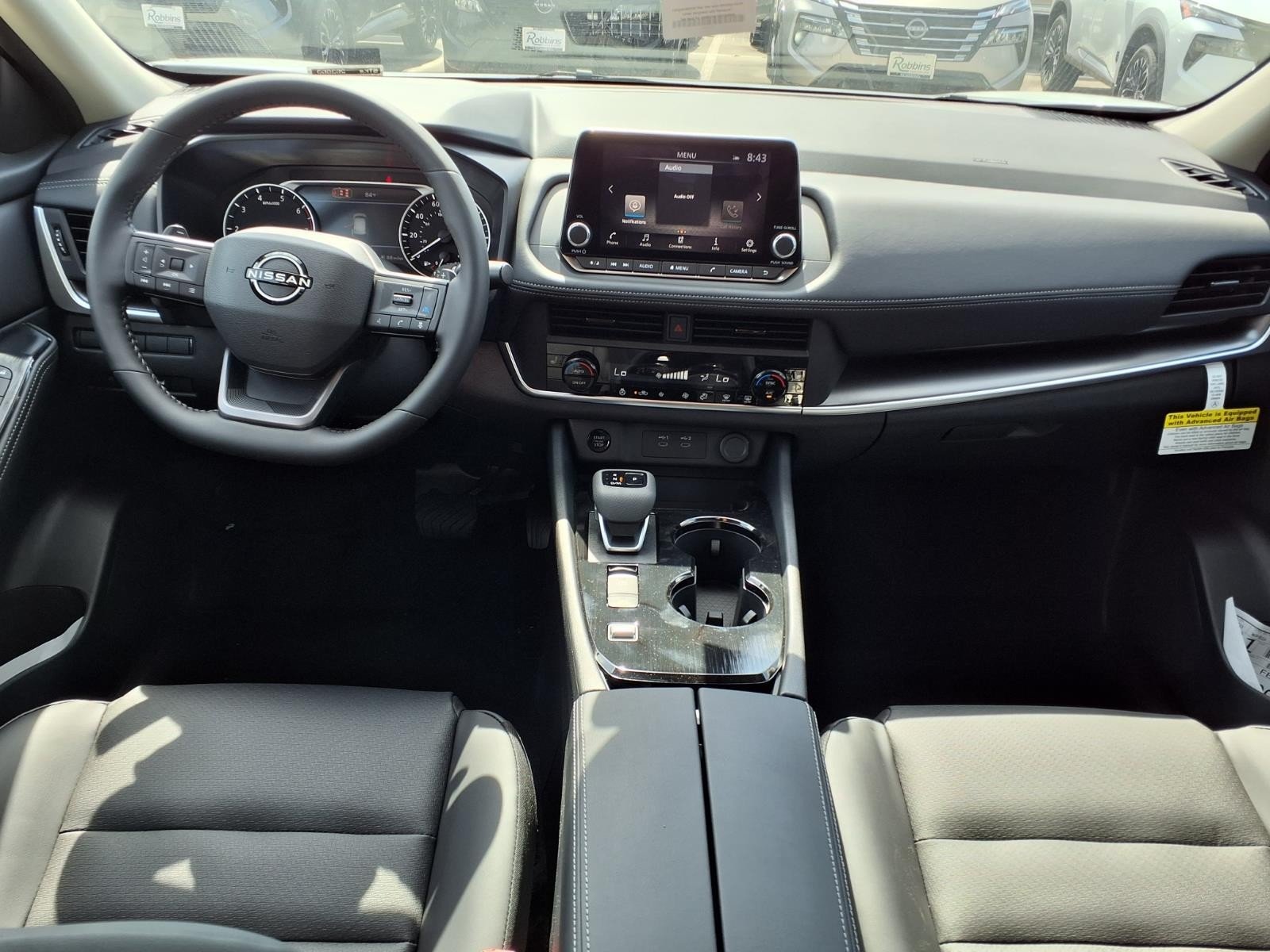2026 Nissan Rogue Dark Armor™ White at Robbins Nissan