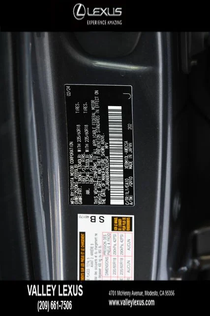 Certified Used 2024 CLOUDBURST GRAY Lexus 300e Premium image 25