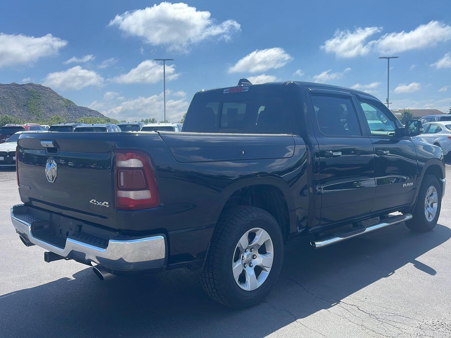 Used 2020 Diamond Black Crystal Pearlcoat Ram Big Horn image 8