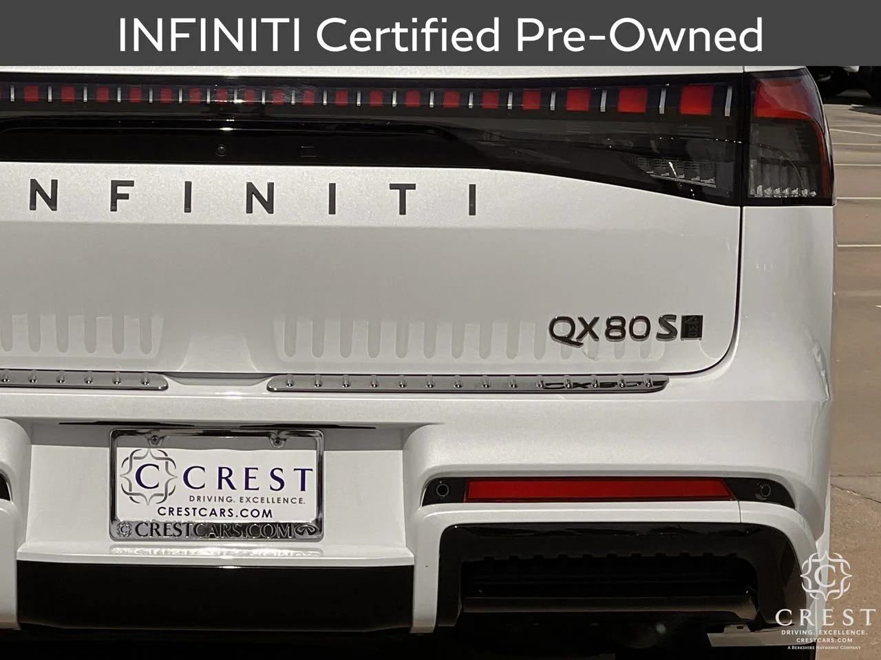 Certified Used 2026 Radiant White INFINITI SPORT image 6