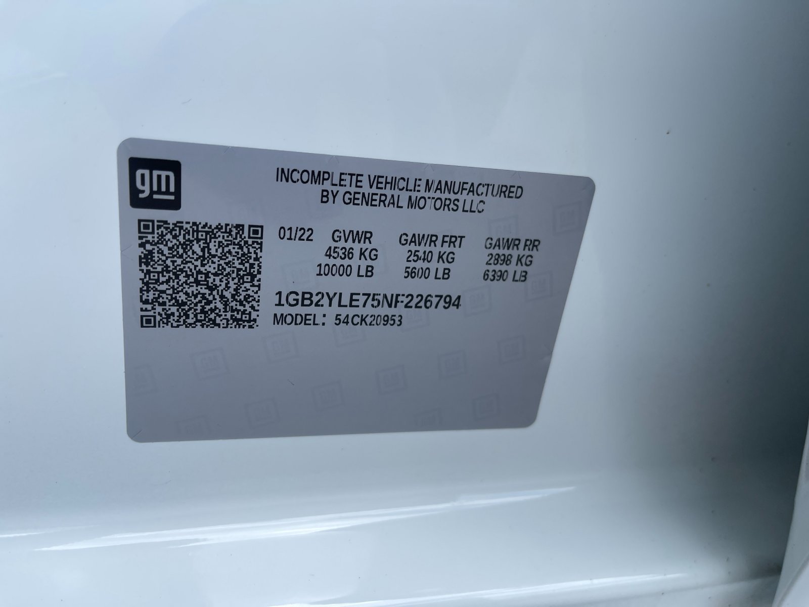 Used 2022 White Chevrolet Work Truck image 30