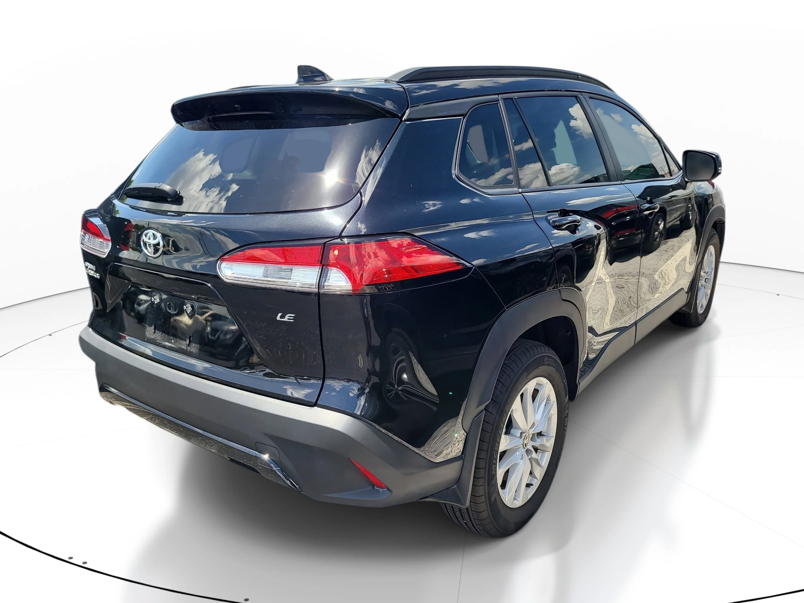Used 2025 Jet Black Toyota LE image 6