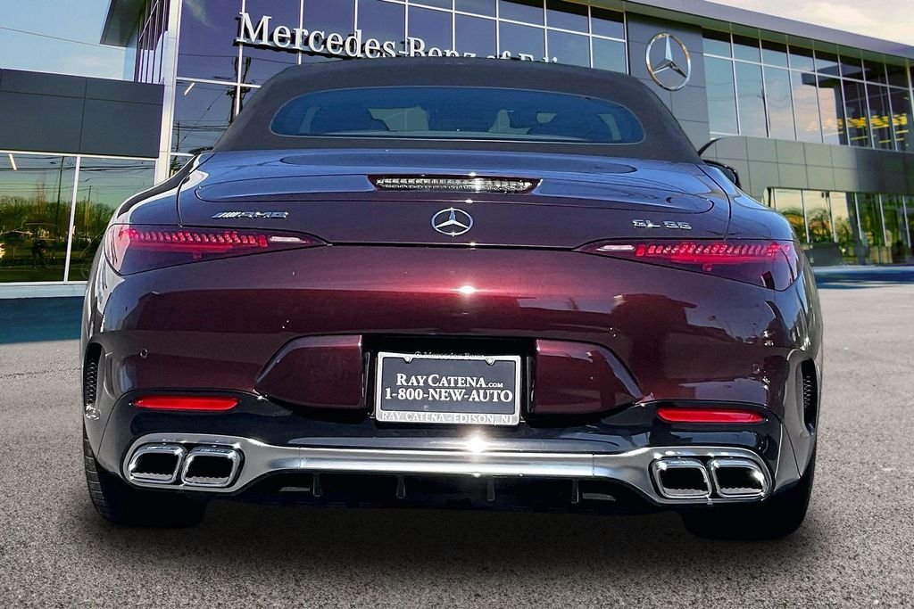 Certified Used 2025 Red Mercedes-Benz SL 55 AMG® image 4