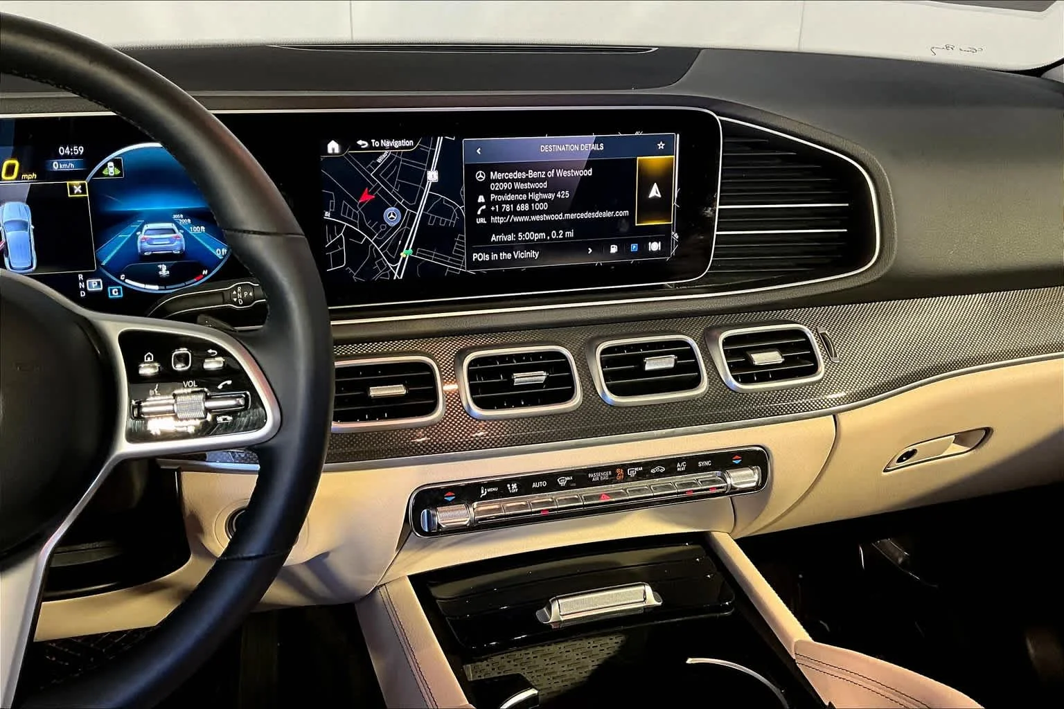 Certified Used 2021 Polar White Mercedes-Benz GLE 350 image 6