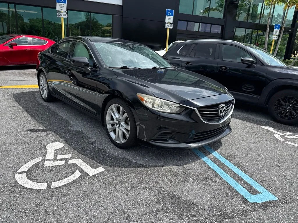 Used 2015 Jet Black Mica Mazda i Touring image 4