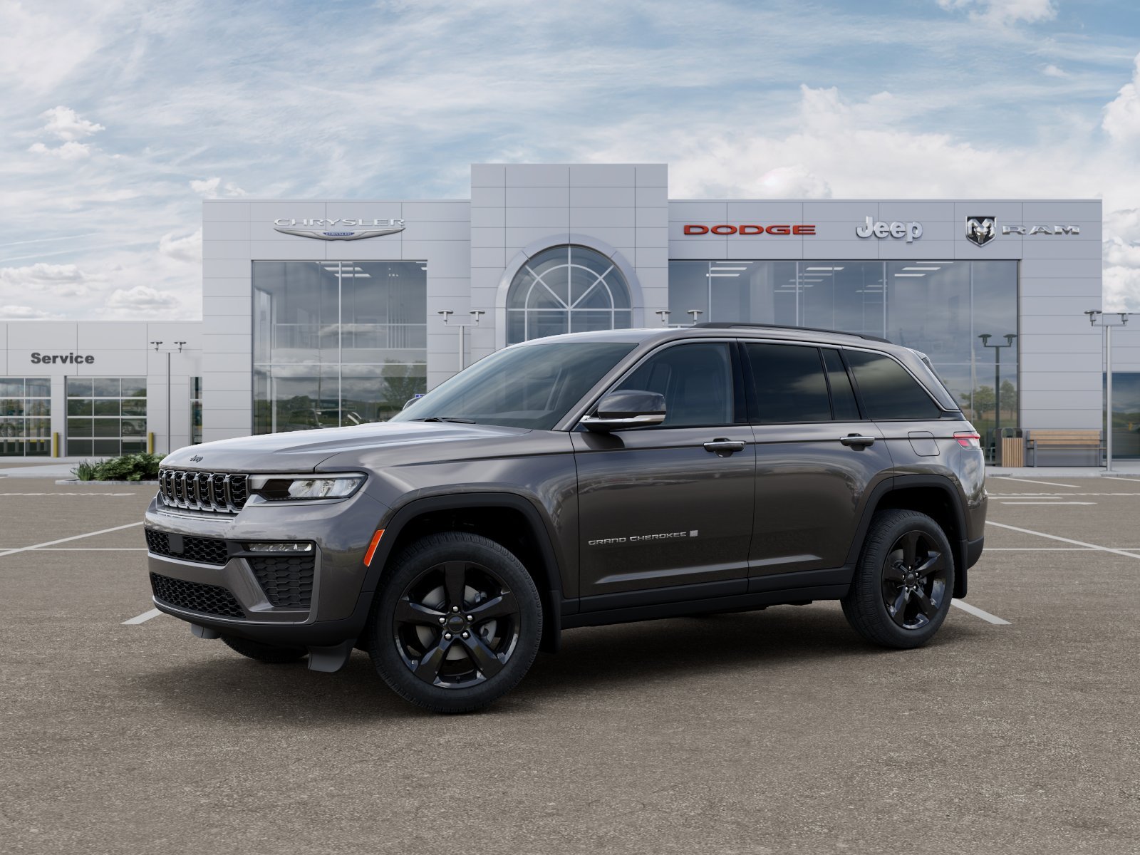 New 2026 Baltic Gray Metallic Clear-Coat Exterior Paint Jeep Limited image 28
