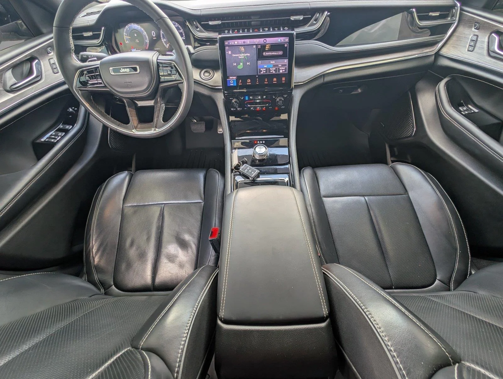 Used 2023 Bright White Clearcoat Jeep Overland image 36