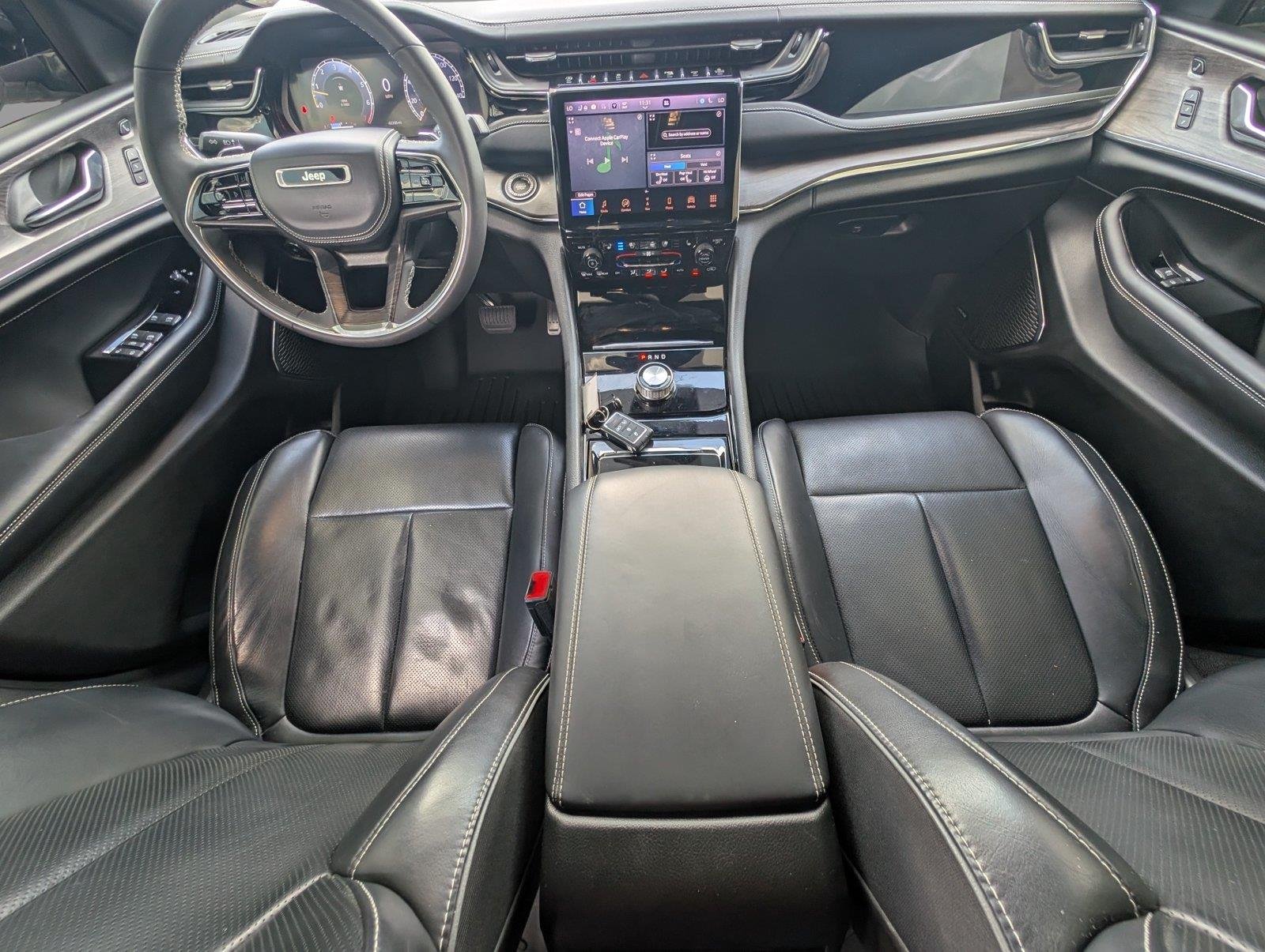 Used 2023 Bright White Clearcoat Jeep Overland image 36