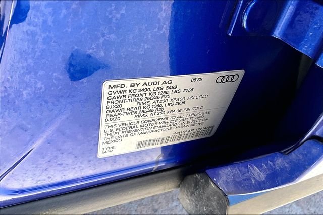 Used 2023 Blue Audi 45 S line Premium Plus image 35