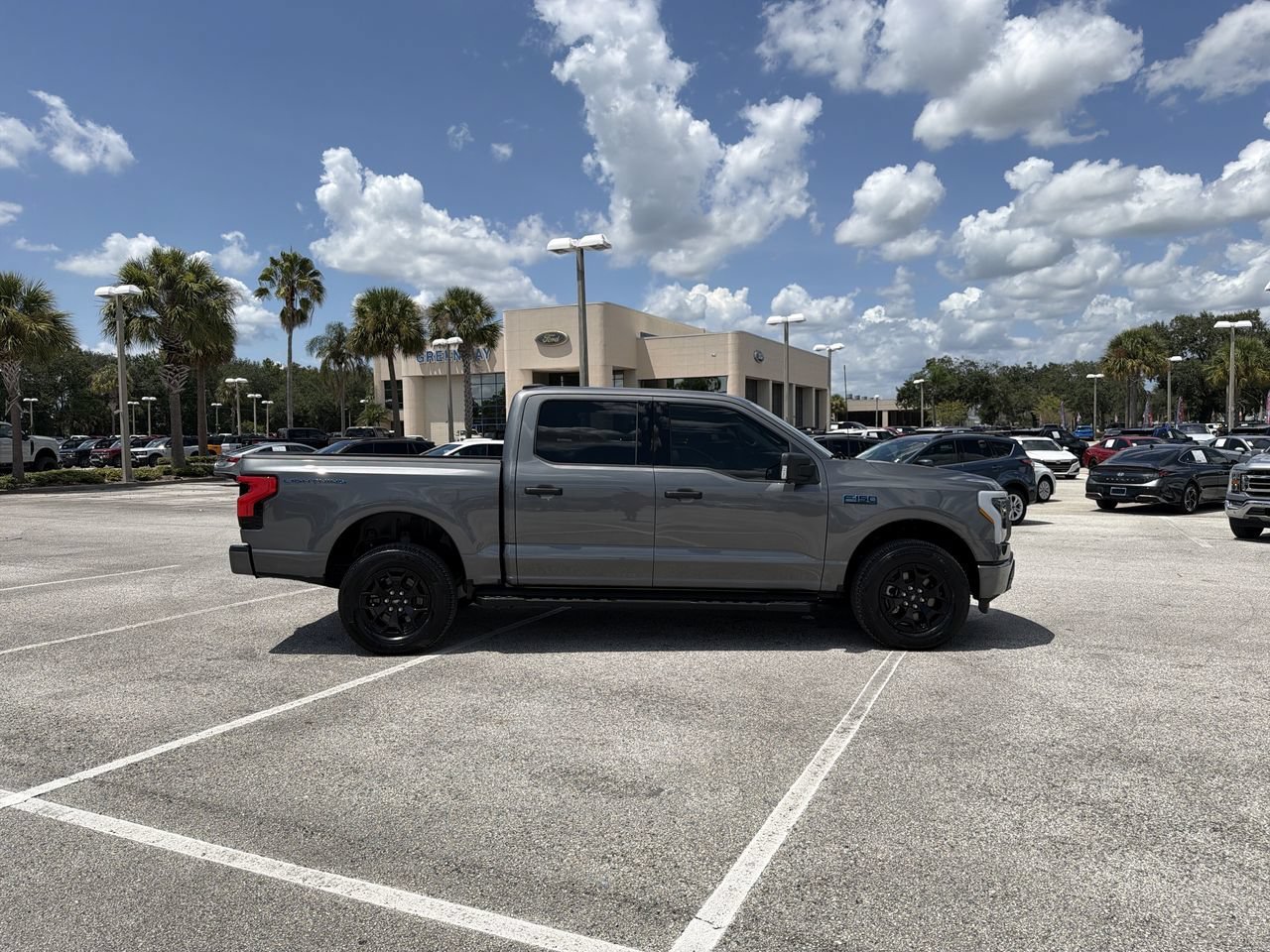 Used 2025 Gray Metallic Ford XLT image 2