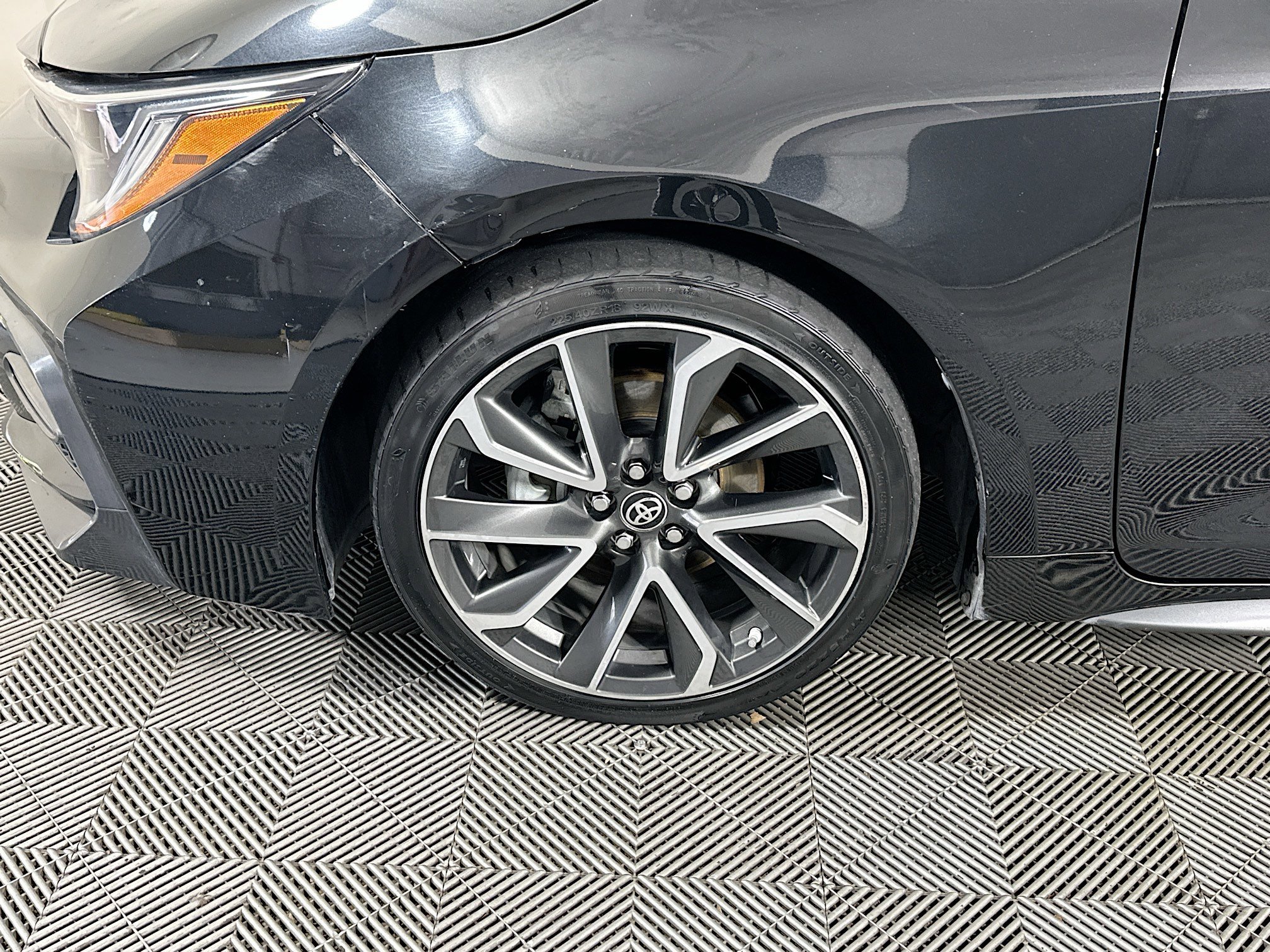 Used 2020 Black Sand Pearl Toyota SE image 11