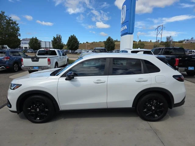 Certified Used 2025 Platinum White Pearl Honda AWD SPORT image 8