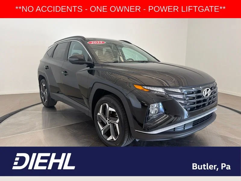 Used 2022 Black Hyundai SEL Convenience image 1