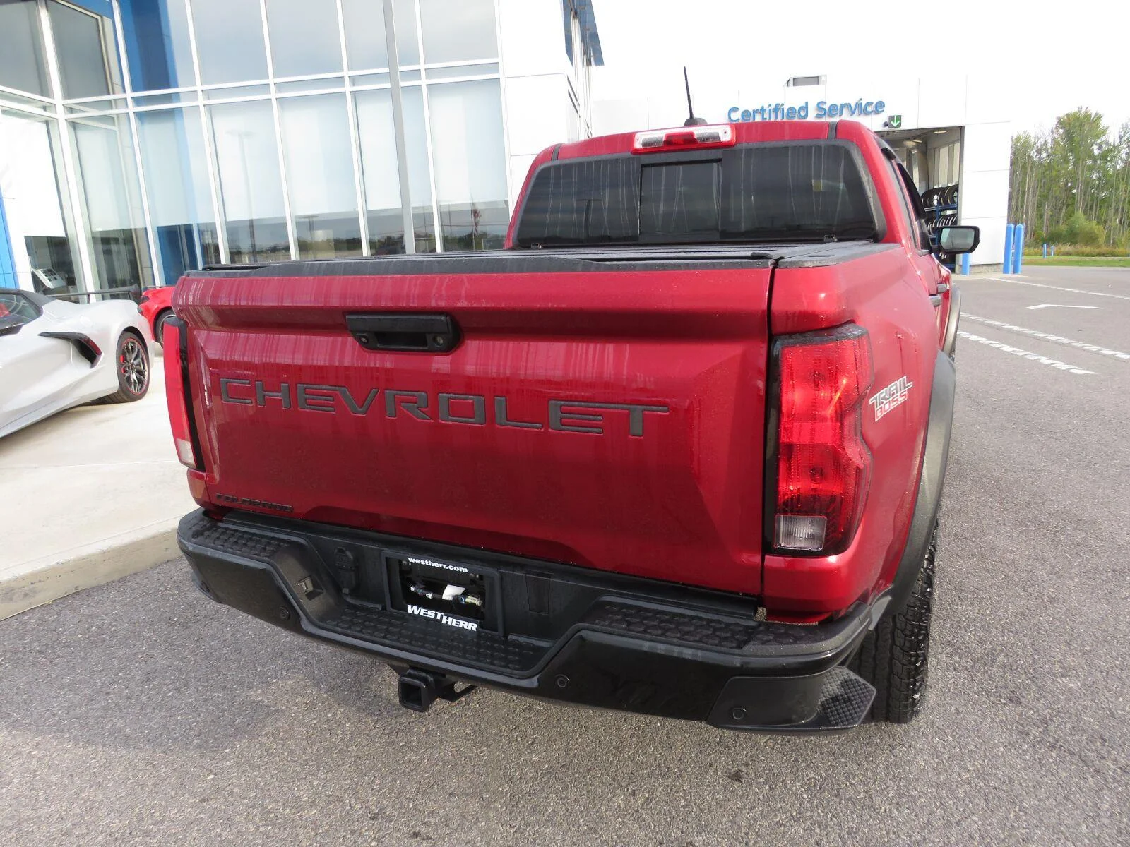 Used 2026 Radiant Red Tintcoat Chevrolet Trail Boss image 9